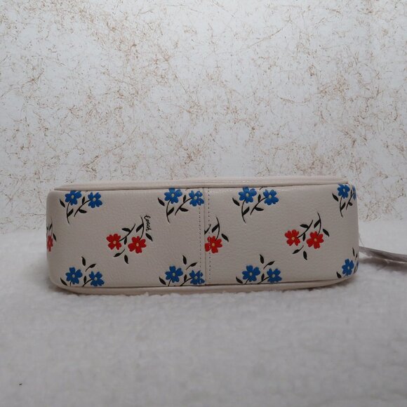 Coach Floral Print Jamie Camera Bag (Chalk) - Picture 5 of 6